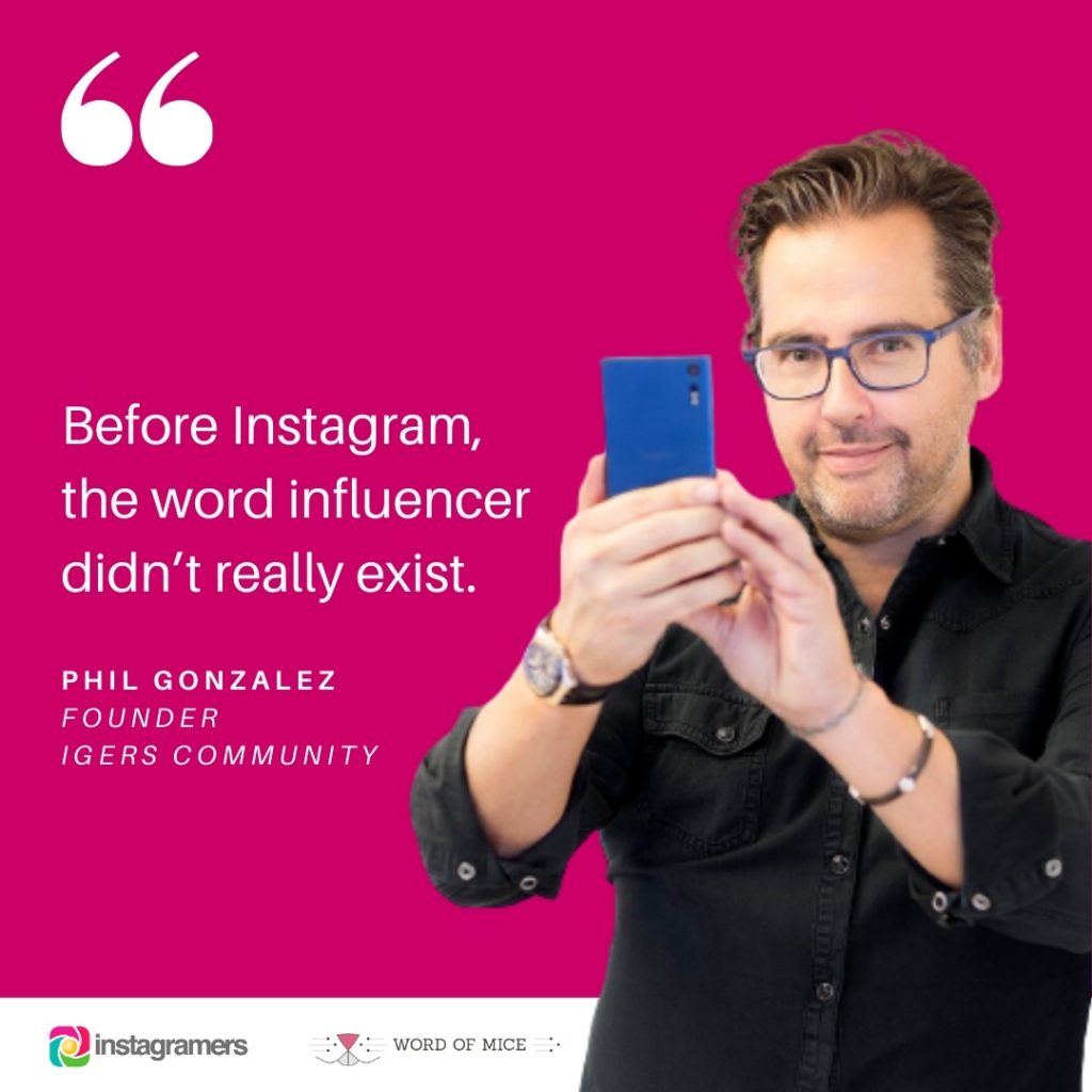 interview Word of MICE phil gonzalez how to become influener on instagram