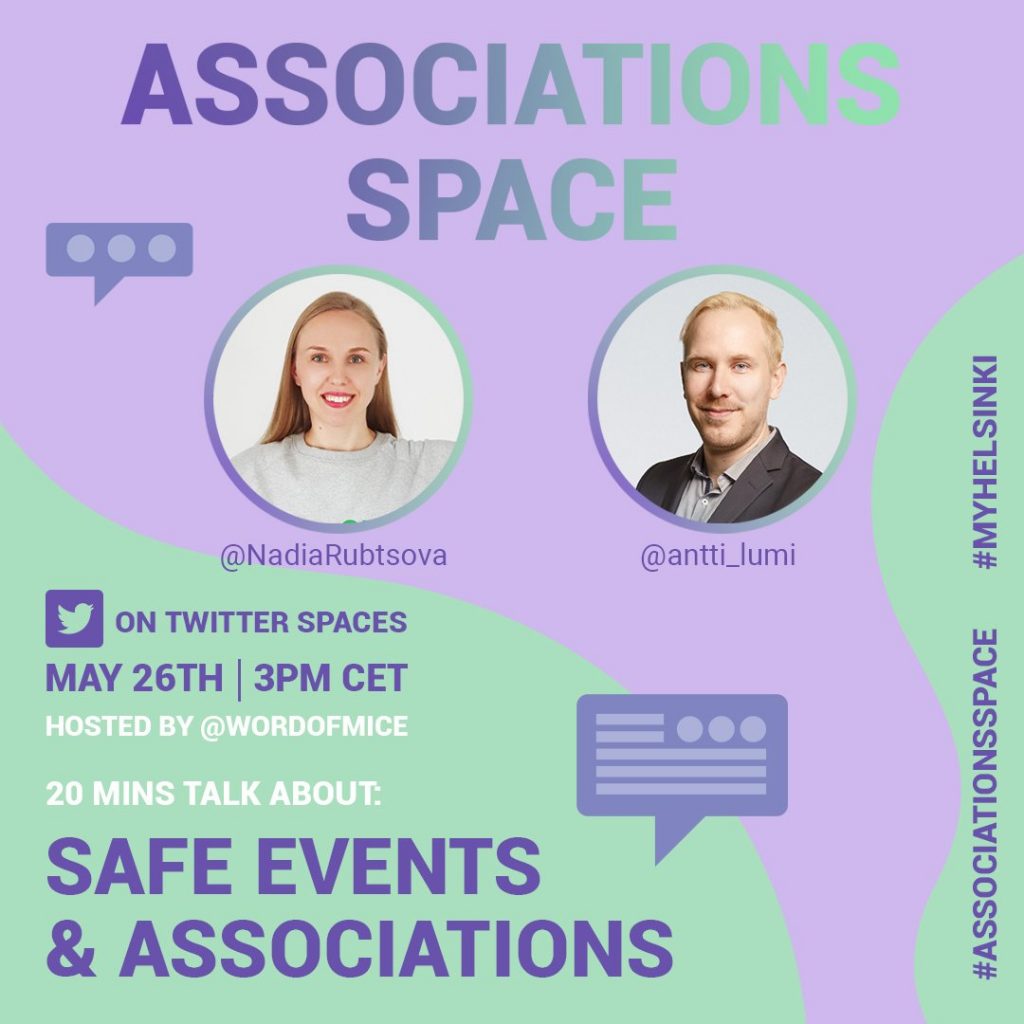 01-associations-my-helsinki-destination-marketing-twitter-spaces-Antti Lumiainen-MICE-eventprofs